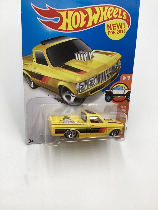 2016 Hot Wheels #148 Custom 72 Chevy Luv Yellow 15F Hot on Sale