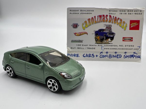 Matchbox #25 Toyota Prius 2009 Green Loose Hot on Sale