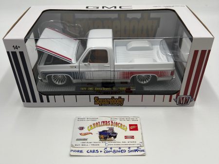 M2 Machines Squarebody Syndicate 1 24 S41 1976 GMC Sierra Grande 15 SS02 White Online Sale