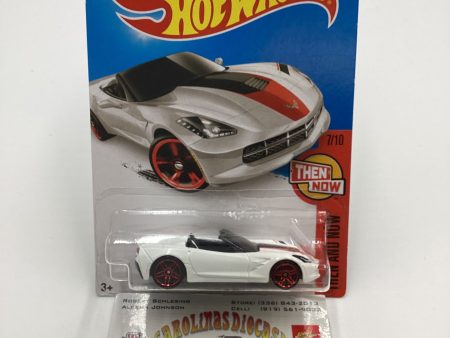 2016 Hot Wheels #107 14 Corvette Stingray White 5B Online