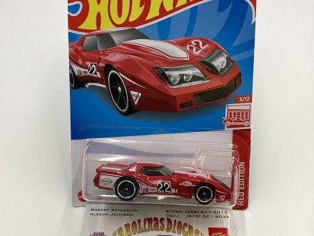 2022 Hot wheels Red Edition 76 Greenwood Corvette #21 149i Fashion