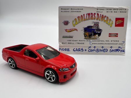 Matchbox #2 Holden UTE SSV 2010 Red Loose on Sale