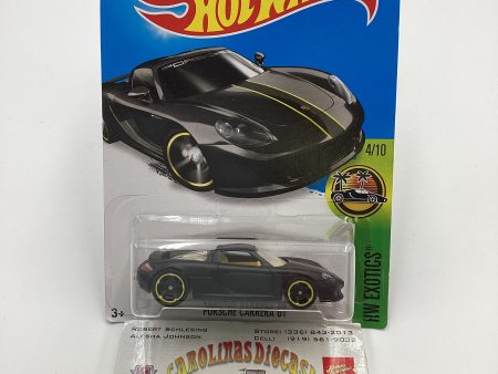 2016 Hot Wheels #74 Porsche Carrera GT Matte Black 99C Online