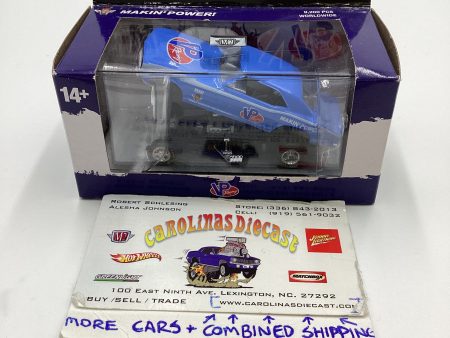 M2 MACHINES 1969 Chevrolet Camaro Z 28 Funny Car Blue VP Racing R74 Hot on Sale