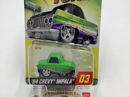 2024 Car Tuned Series 1 #03 64 Chevy Impala Green Walgreens Exclusive SR For Discount