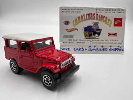 Matchbox Rare 9 Pack Exclusive 1968 Toyota Land Cruiser FJ40 Red Loose VHTF Online now