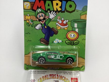 2016 Hot Wheels Super Mario #2 Ryura LX Green Luigi 157A Online now