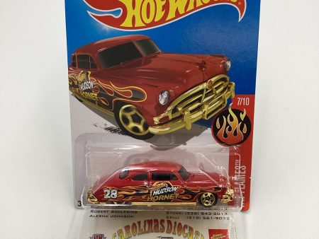 2016 Hot Wheels #97 52 Hudson Hornet Red 37D Online Hot Sale