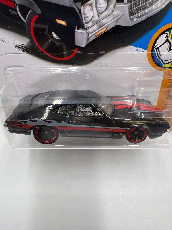 2016 Hot Wheels Muscle Mania #122 72 Ford Gran Torino Sport Black 33B on Sale