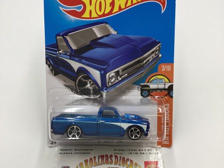 2016 Hot wheels #143 67 Chevy C10 Blue 8D Supply