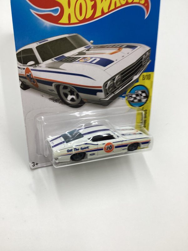 2019 Hot Wheels #183 69 Ford Torino Talladega 76 White 29E Online now