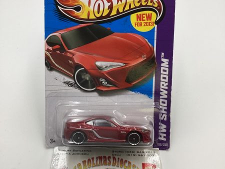 2013 Hot Wheels #199 Scion FR-S Red on Sale