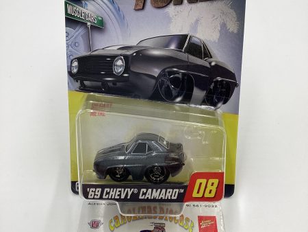 2024 Car Tuned Series 1 #08 69 Chevy Camaro Black Walgreens Exclusive with protector 235B Hot on Sale