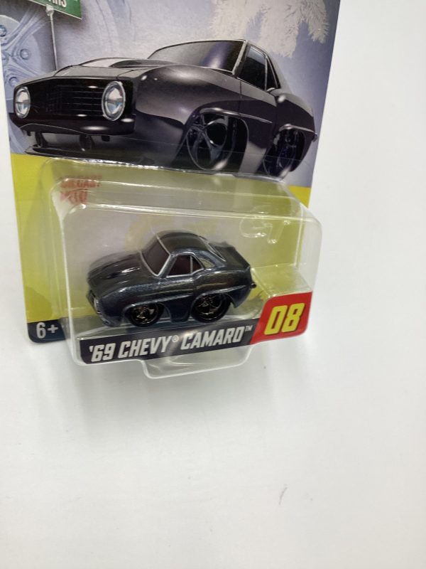 2024 Car Tuned Series 1 #08 69 Chevy Camaro Black Walgreens Exclusive with protector 235B Hot on Sale