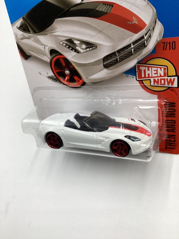 2016 Hot Wheels #107 14 Corvette Stingray White 5B Online