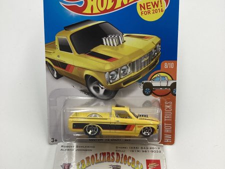 2016 Hot Wheels #148 Custom 72 Chevy Luv Yellow 15F Hot on Sale