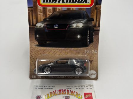 2024 Matchbox Germany #18 Volkswagen Golf GTI Black 161A Online Sale