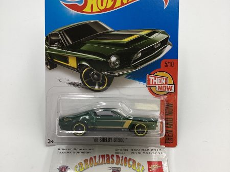 2016 Hot wheels #105 68 Shelby GT500 Green 25H Fashion