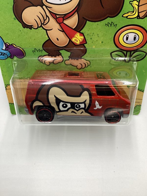 2016 Hot Wheels Super Mario #8 Super Van Red Donkey Kong 157A Discount