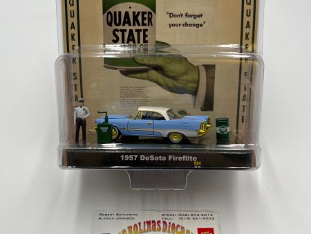 2024 M2 Machines Diorama R04 1957 DeSoto Fireflite Light Blue CHASE Online Sale