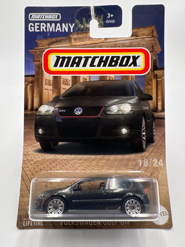 2024 Matchbox Germany #18 Volkswagen Golf GTI Black 161A Online Sale