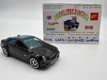 2010 Hot Wheels New Models 09 Cadillac CTS-V Black Loose For Sale