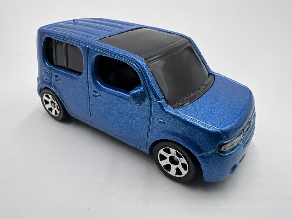 Matchbox #30 Nissan Cube 2010 Blue Loose on Sale