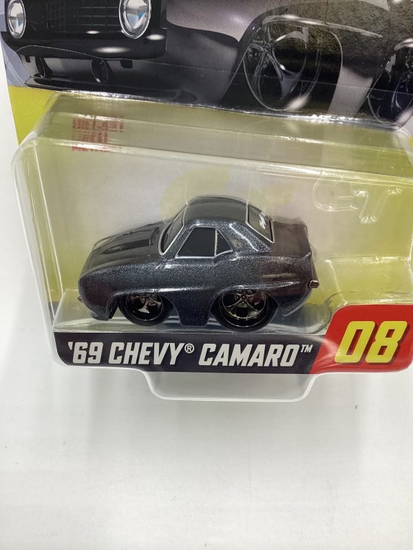 2024 Car Tuned Series 1 #08 69 Chevy Camaro Black Walgreens Exclusive with protector 235B Hot on Sale