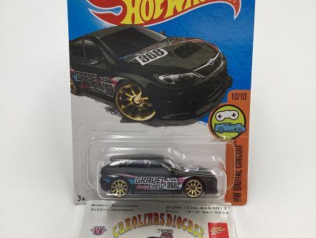 2016 Hot Wheels #30 Subaru WRX STI Matte Black Kmart exclusive 239B Online Hot Sale