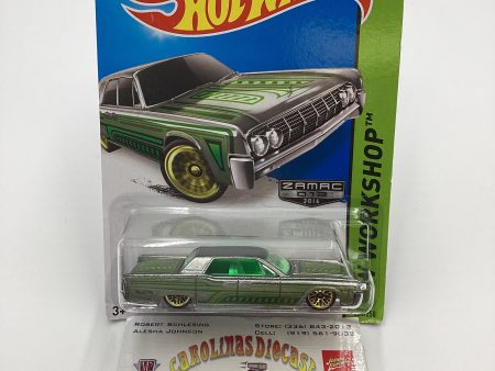 2014 Hot Wheels Zamac 012 #208 64 Lincoln Continental Walmart Exclusive 143B Sale