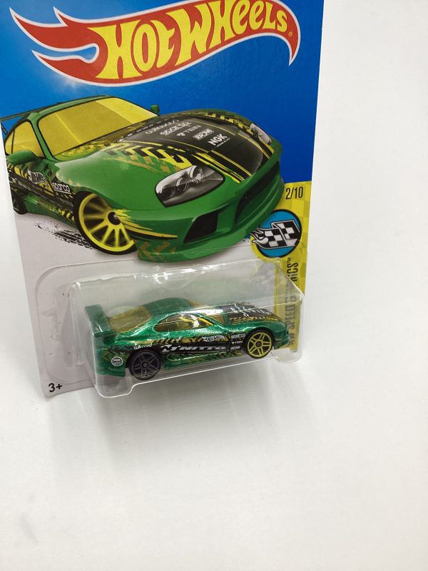 2016 Hot Wheels #177 Toyota Supra Green Nitto 93A Online Sale