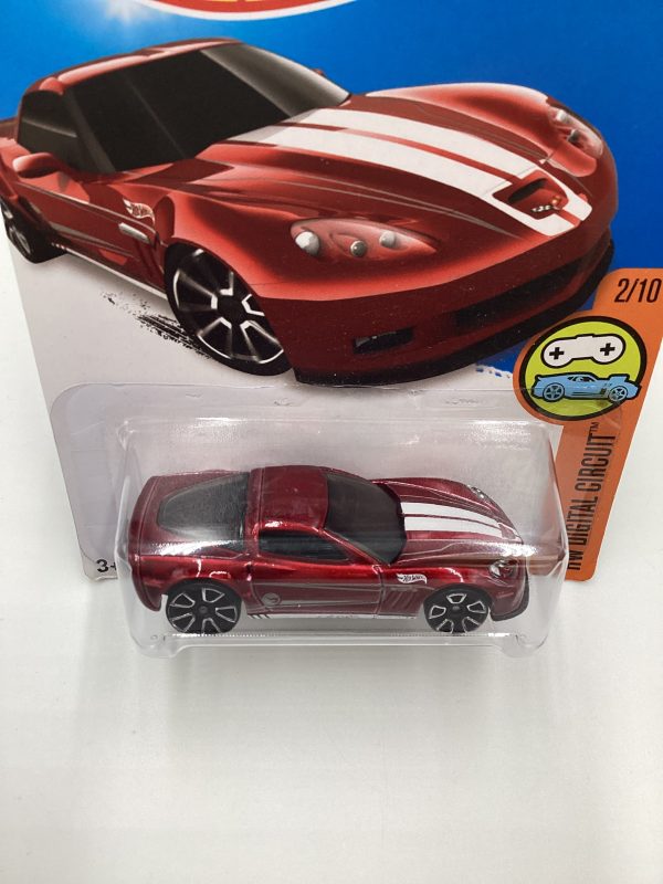 2016 Hot Wheels Treasure hunt #22 11 Corvette Grand Sport Red For Cheap