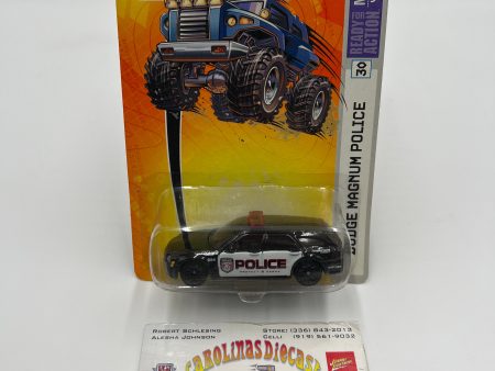 Matchbox MBX Metal #30 Dodge Magnum Police Black 206F Online Hot Sale