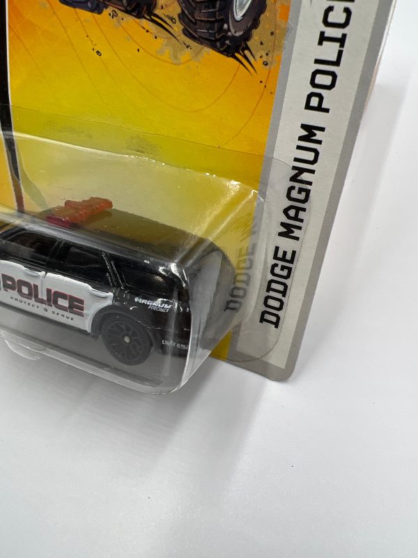 Matchbox MBX Metal #30 Dodge Magnum Police Black 206F Online Hot Sale