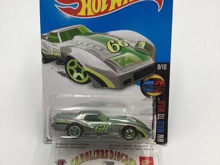 2016 Hot Wheels ‘76 Greenwood Corvette Walmart Exclusive Zamac #63 Online now