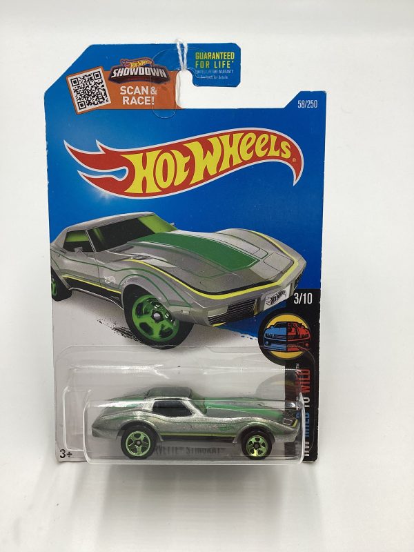 2016 Hot Wheels Corvette Stingray Walmart Exclusive Zamac #58 Online Hot Sale