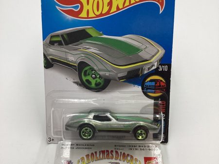 2016 Hot Wheels Corvette Stingray Walmart Exclusive Zamac #58 Online Hot Sale