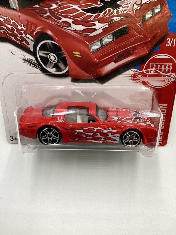 2017 Hot Wheels Target Red Edition #3 77 Pontiac Firebird Red Online now