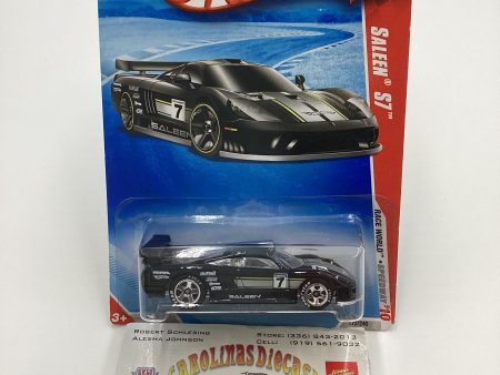 2010 Hot wheels #172 Saleen S7 Black Walmart Exclusive Goodyear Tires 239B Online now