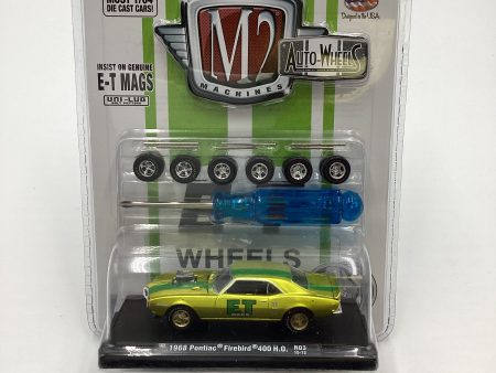 M2 Machines Auto-Wheels 1968 Pontiac Firebird 400 HO R03 Green 201H Online Hot Sale