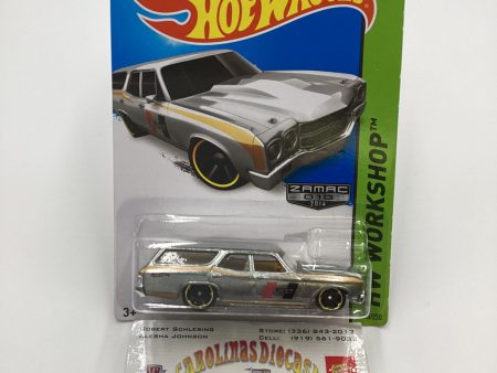 2014 Hot Wheels #245 Zamac 010 70 Chevelle SS Wagon Hurst Hot on Sale