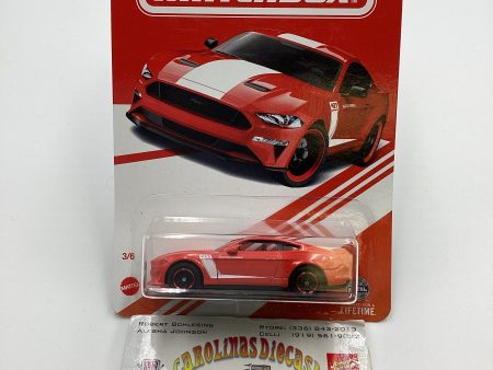 2023 Matchbox 70 years Target Exclusive #3 2019 Ford Mustang Coupe Red For Sale