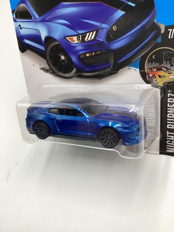 2016 Hot Wheels #87 Ford Shelby GT350R Blue 25A For Cheap