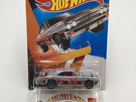 2016 Hot Wheels Leap Year Card #92 67 Chevelle SS 396 Primer Gray 6C Supply