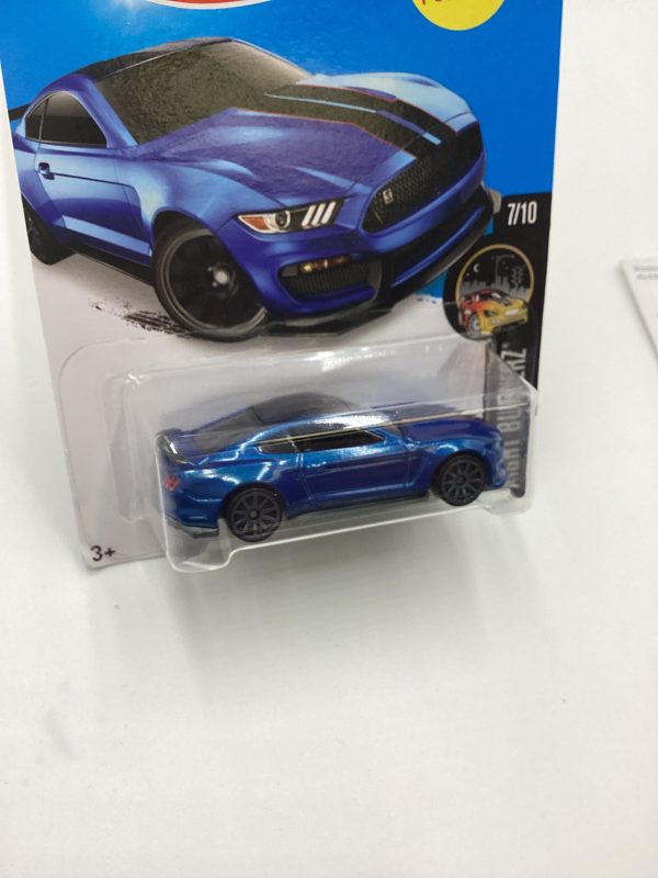 2016 Hot Wheels #87 Ford Shelby GT350R Blue 25A For Cheap