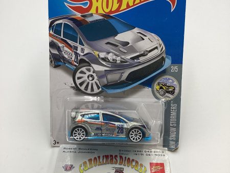 2016 Hot Wheels #157 12 FORD FIESTA Zamac Bad Card and J hook Online