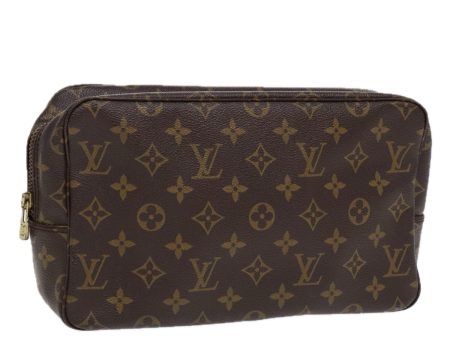 LOUIS VUITTON Monogram Trousse Toilette 28 Clutch Bag M47522  87027 Fashion