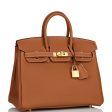 Hermes Birkin 25 Gold Togo Gold Hardware Fashion