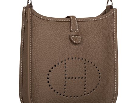 Hermes Evelyne Etoupe Clemence Palladium Hardware For Cheap