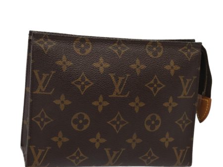 LOUIS VUITTON Monogram Poche Toilette 19 Pouch M47544  82185 For Discount